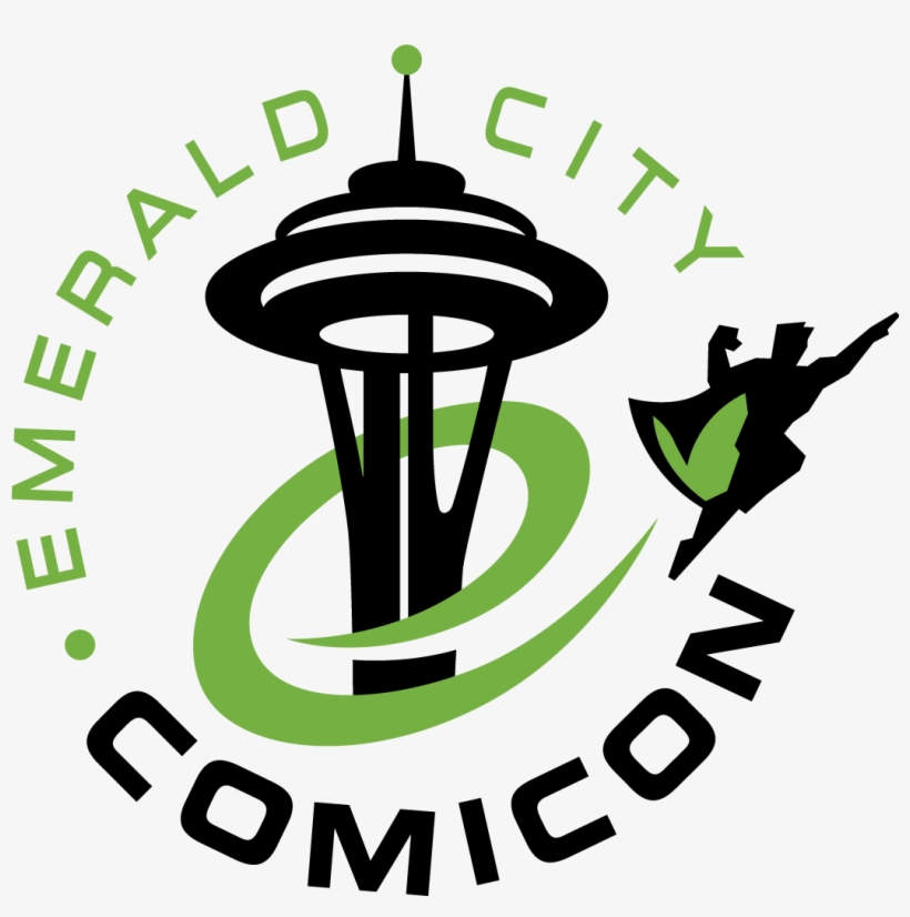 How Do Comic Books Belong In Higher Education - Emerald City Comic Con 2017 Logo, transparent png #1100012