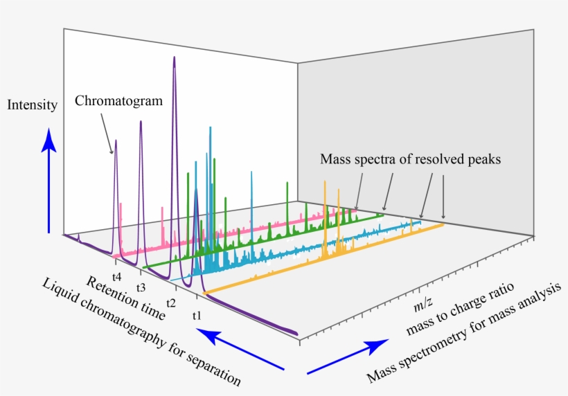Liquid Chromatography Ms Spectrum 3d Analysis - Liquid Chromatography–mass Spectrometry, transparent png #1100329