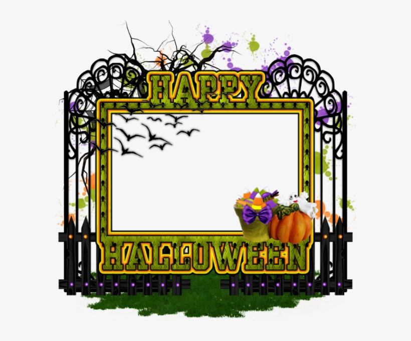 Png Halloween Cluster Frames, transparent png #1100501