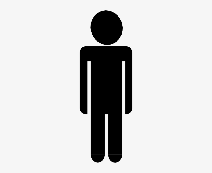 Black Clipart Man, transparent png #1100933