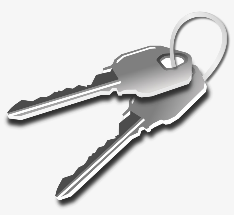 Free Golden Key Clip Art - Clip Art, transparent png #1100977