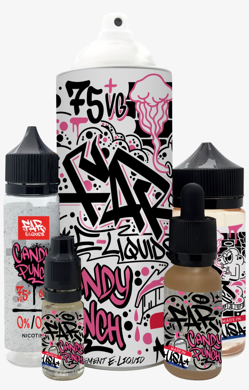 Far Candy Punch - Electronic Cigarette, transparent png #1101173