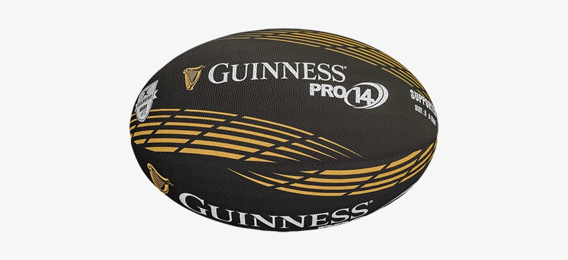 Gilbert Rugby Replica Balls Pro 14 Guinness Rep Size - Guinness Pro14, transparent png #1101216