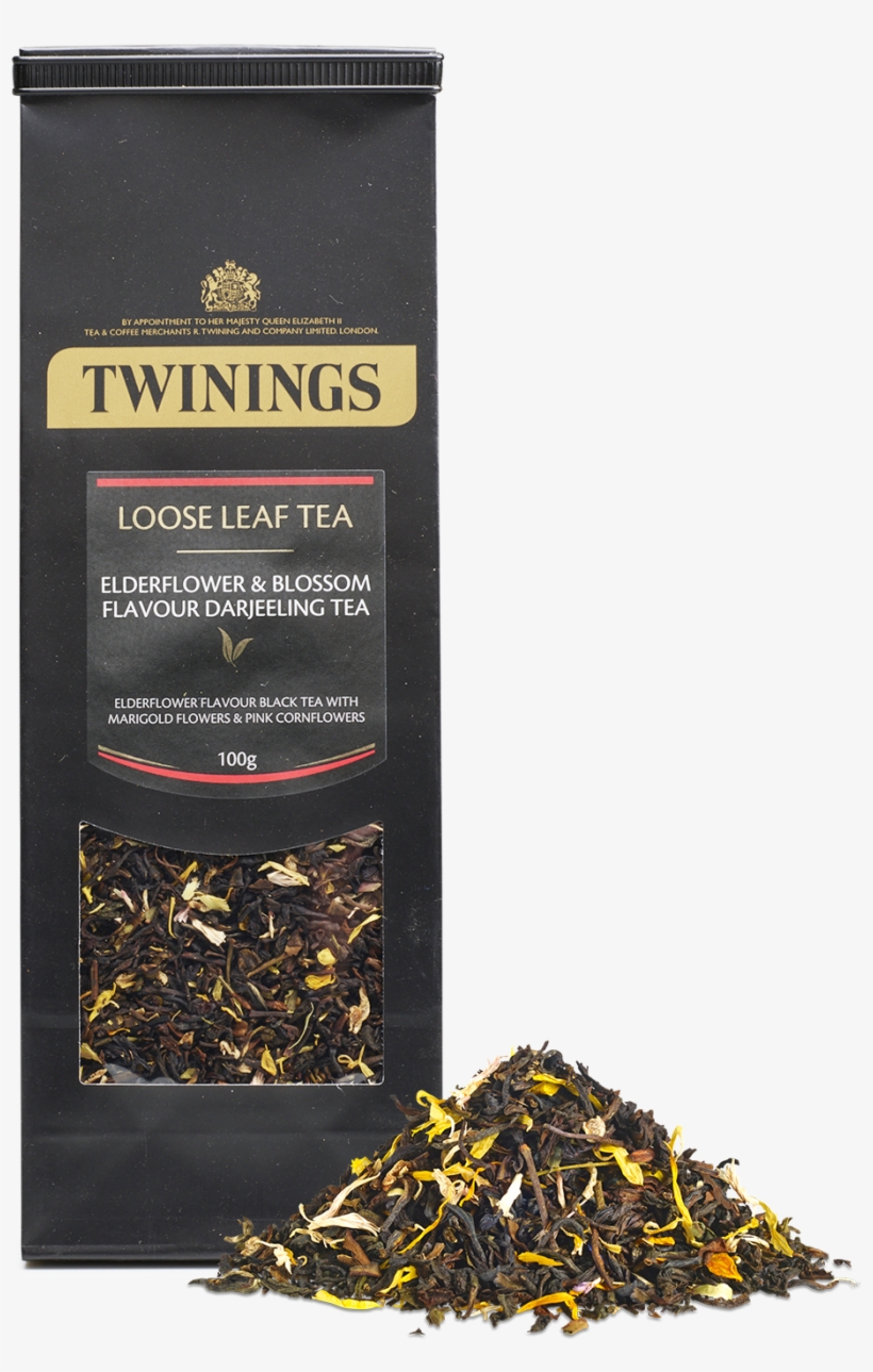 Elderflower & Blossom Flavour Darjeeling Loose Tea, transparent png #1101244