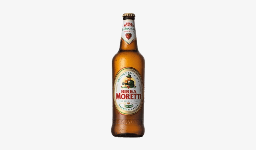 Birra Moretti Bottle - Birra Moretti Beer, transparent png #1101469