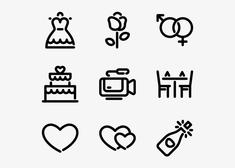 Wedding - Random Icon Png, transparent png #1101694