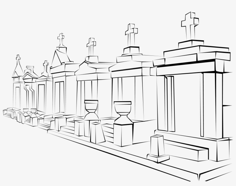Cemeteries Clip Art - Diagram, transparent png #1101772