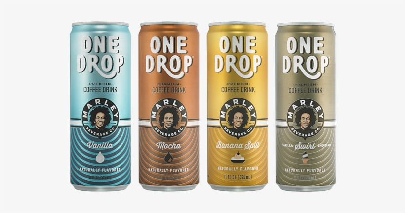 New Age Beverages Marley Brand Drinks - Marley One Drop Coffee Drink, Premium, Banana Split, transparent png #1101945