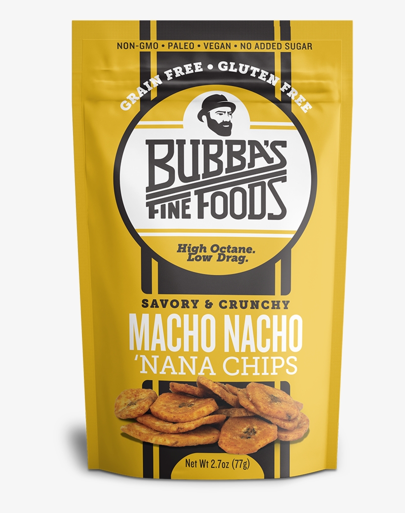 Macho Nacho 'nana Chips - Bourbon Vanilla Ungranola By Bubba's Fine Foods, transparent png #1102460