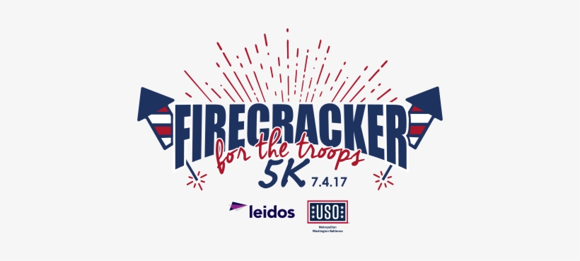Register For The 2017 Firecracker 5k For The Troops - Leidos, transparent png #1102793