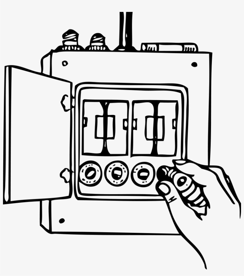 Fuse Box Clipart Png, transparent png #1102917
