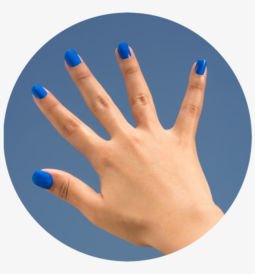 Nail Polish - Circle, transparent png #1103128