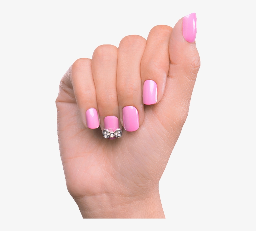 Ombre Nails Creative Nails Tough As Nails - Pink Nails Png, transparent png #1103395