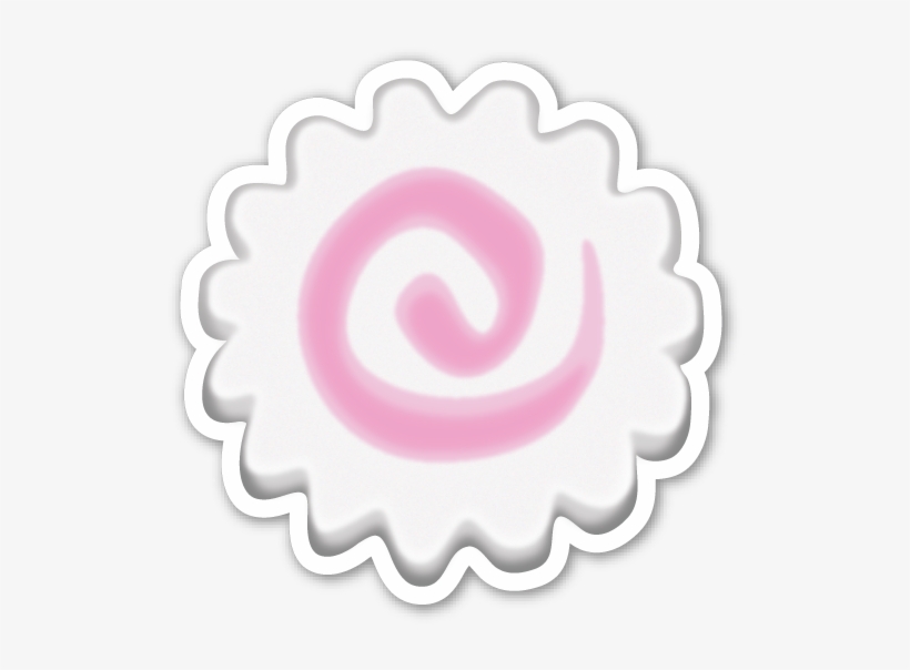 Fish Cake With Swirl Design - Emojis Cyclone Whatsapp Png, transparent png #1103471