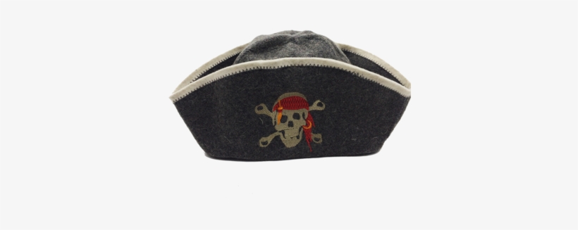 Custom Design Russia Banya Wool Sauna Hat - Skull, transparent png #1103709