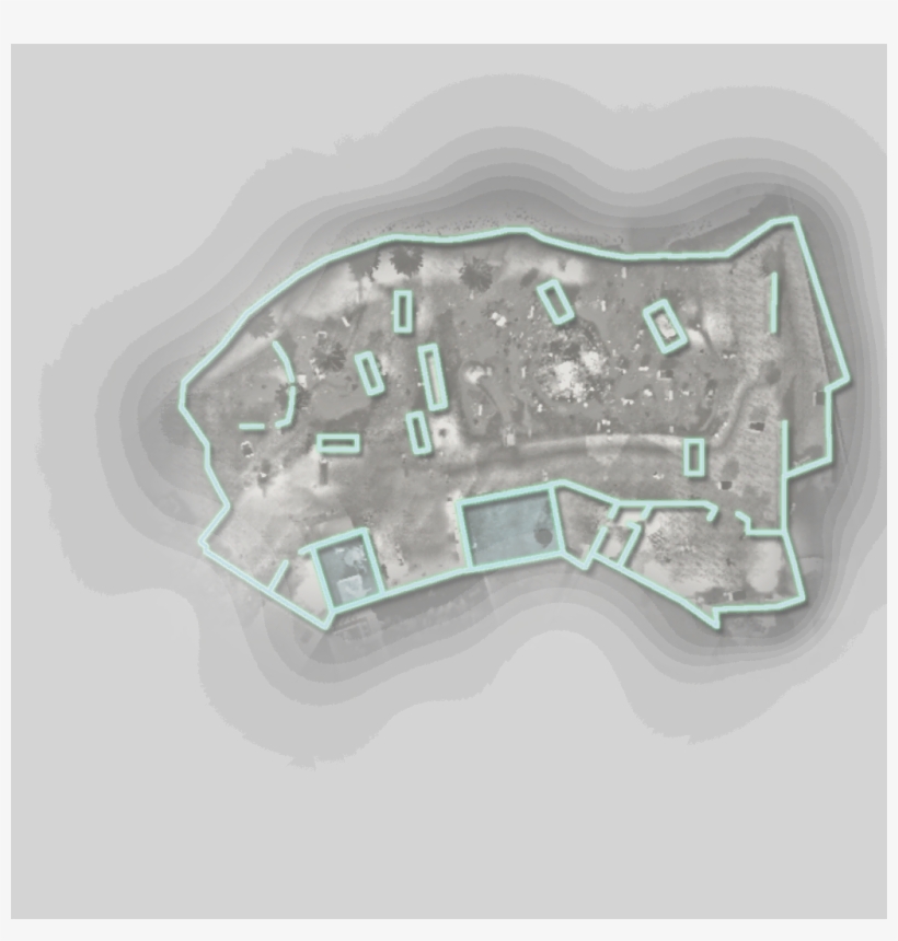 Compass Map Mp Bog - Cod4 Maps, transparent png #1103786