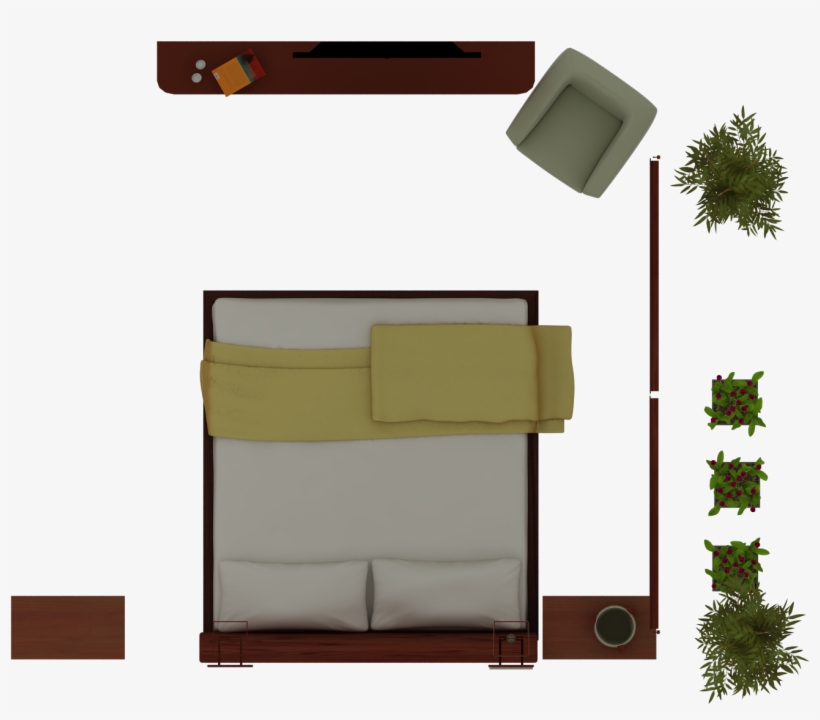 Habita - Mueble En Planta Png, transparent png #1103886