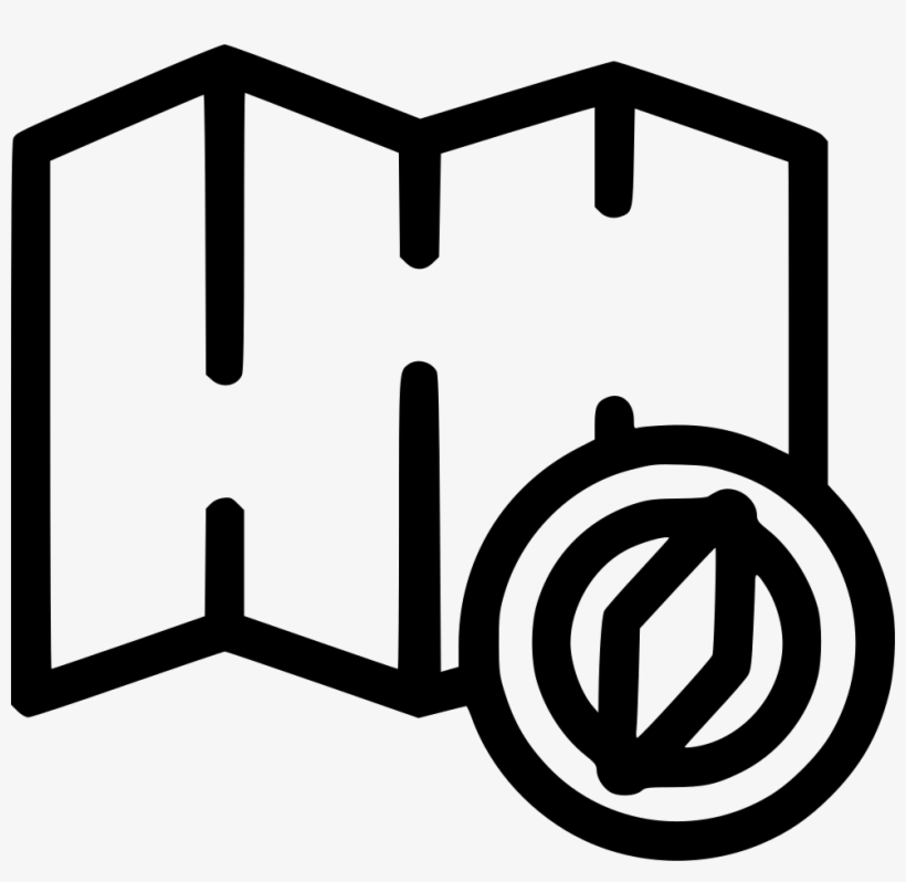 Map Plan Route Travel Compass Comments - Travel Icon Png Free, transparent png #1103966