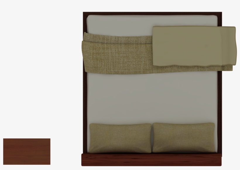 Cama Prin 2 - Camas En Planta Png, transparent png #1104009