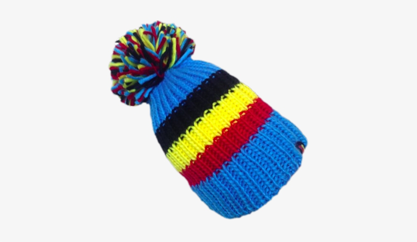 Blue Bobble Hat - Belgium Bobble Hat, transparent png #1104140
