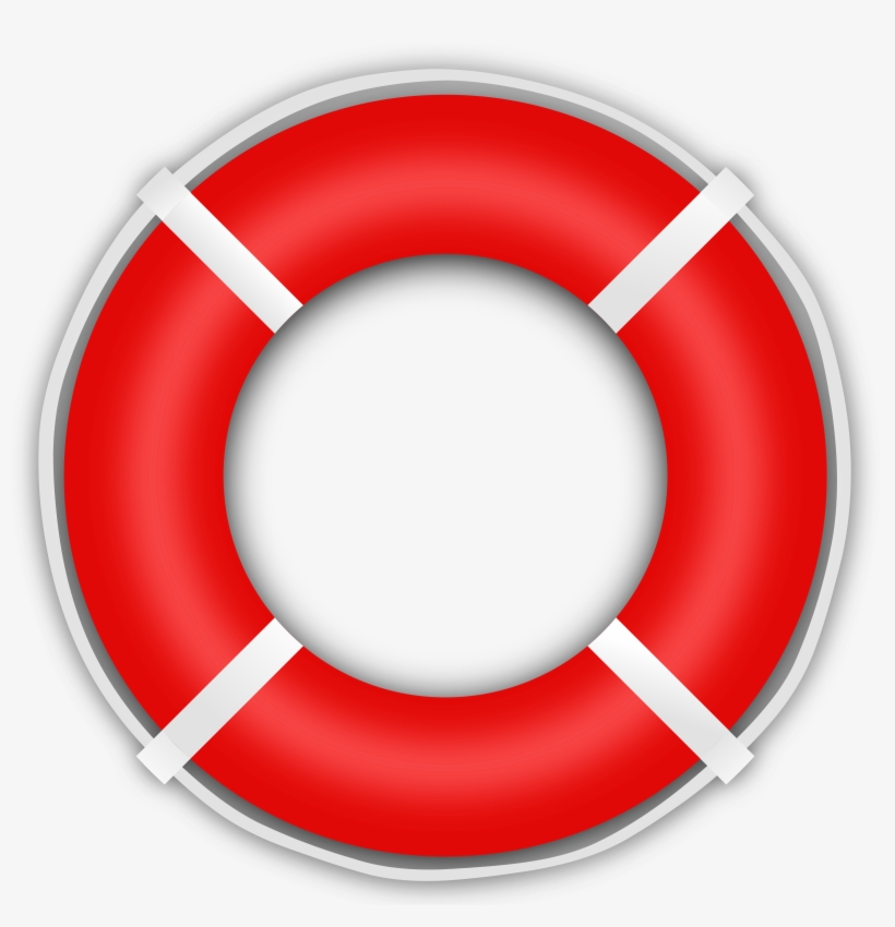 Lifebuoy Png - Life Preserver Clip Art, transparent png #1104806
