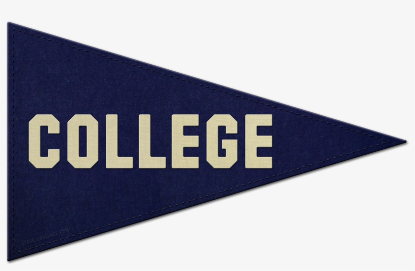 College-pennant - College Pennant, transparent png #1105029