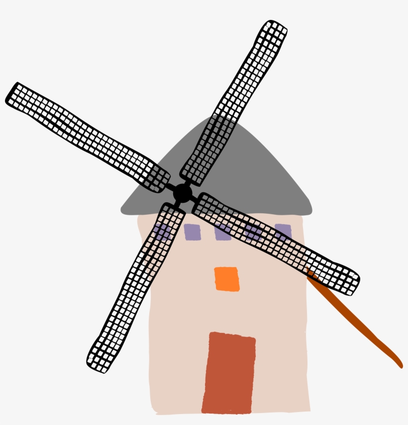 This Free Icons Png Design Of Crooked Windmill 2, transparent png #1105030