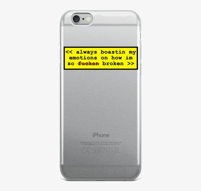 "broken" Iphone Protector - Iphone, transparent png #1105156