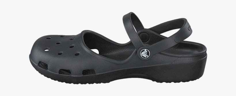 Crocs Crocs Karin Clog W Black 54499-00 Womens Rubber, - Crocs Women's Karin Clog, transparent png #1105256