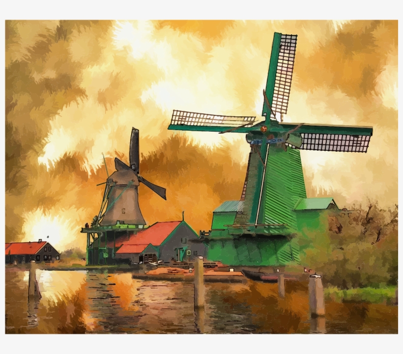 Medium Image - Windmill Surreal, transparent png #1105582