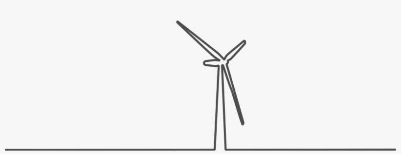 Wind Turbine Png White, transparent png #1105605