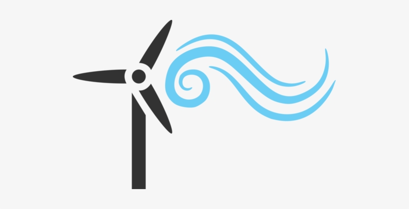Wind Power Renewable Energy Wind Turbine Wind Farm - Wind Energy Clip Art, transparent png #1105606