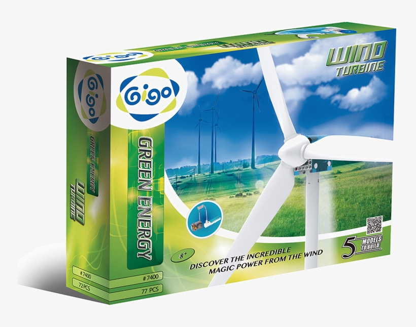Wind Turbine - Wind Turbine Green Energy - Experiment Kit, transparent png #1105630