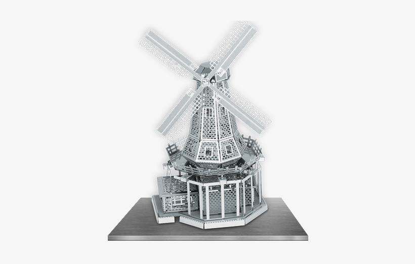 Metal Works - Windmill - Metal Earth Windmill, transparent png #1105881