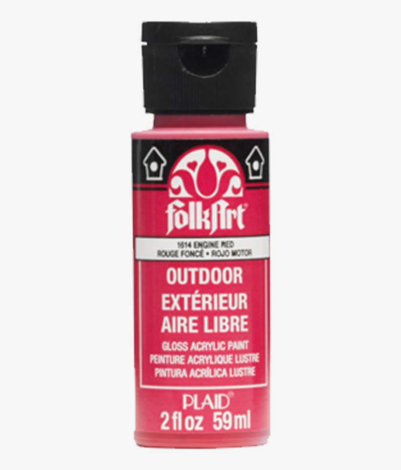 Folkart Outdoor Acrylic Colors - Maple Syrup, 2 Oz., transparent png #1106025