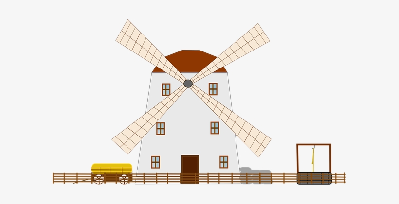 Windmill, Energy, Wind, Power, Green - Cối Xay Gió Png, transparent png #1106026