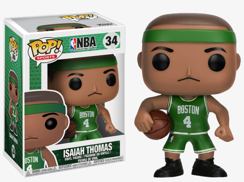 Isaiah Thomas Funko Pop Vinyl Figure, transparent png #1106266