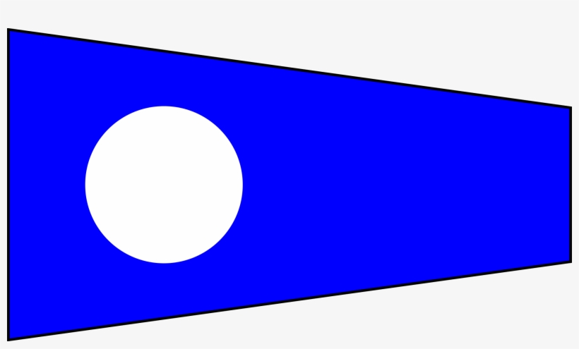 Open - Signal Flag Number 2, transparent png #1106285