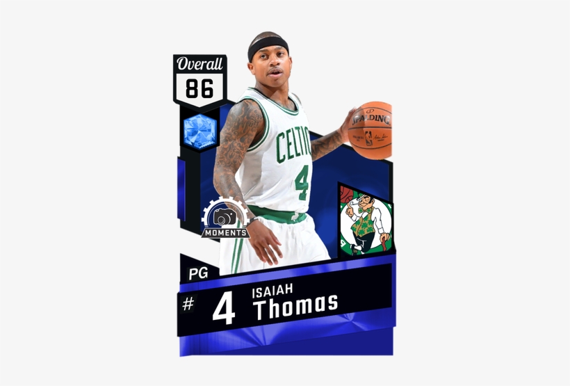 Isaiah Thomas Sapphire Card - Nba 2k18 Gilbert Arenas, transparent png #1106286