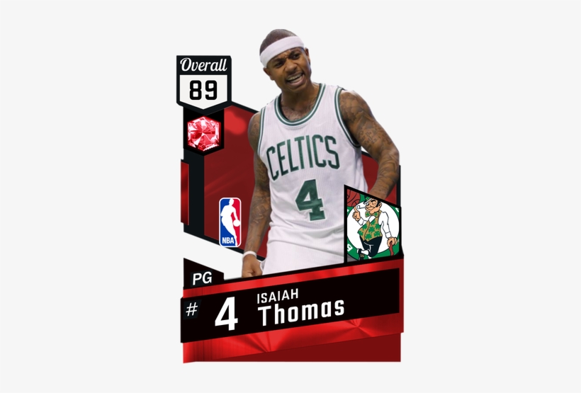 89 Isaiah Thomas - Isaiah Thomas Basketball Card, transparent png #1106679