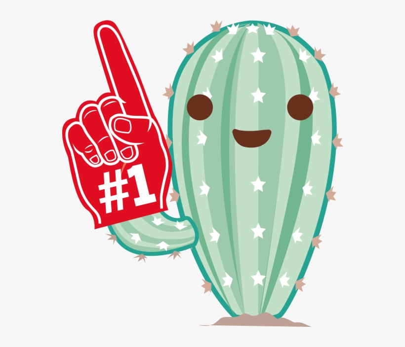 Text Your Friends These Cute Cactus With Tucson Spirit - Illustration, transparent png #1107231