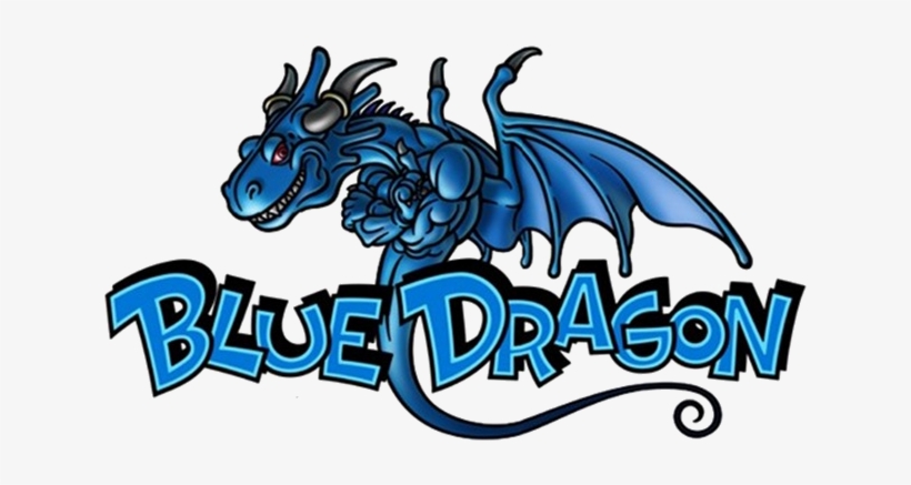 Blue Dragon Logo - Blue Dragon Plus Logo, transparent png #1107256