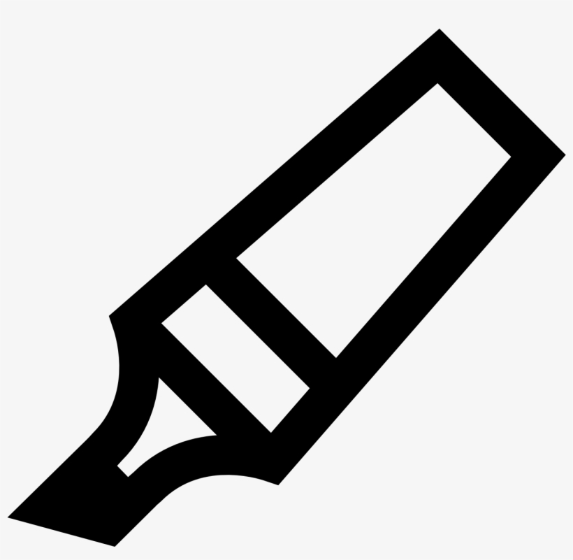 Pen Clipart Marker Pen - Drawing, transparent png #1107281