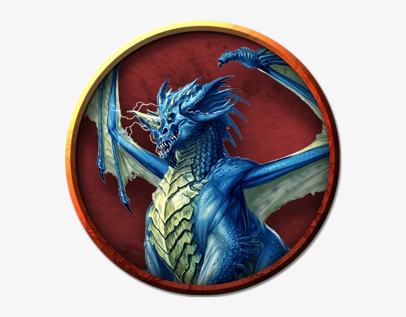 Adult Blue Dragon - D&d Ancient Blue Dragon, transparent png #1107424