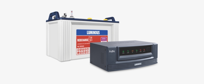 Home Ups With Battery Combo - Inverter & Battery, transparent png #1107560