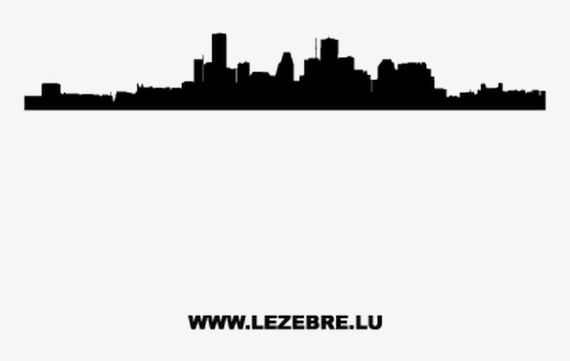 City Skyline Silhouette, transparent png #1107757