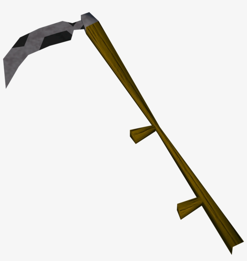 Grim Reaper Scythe Png - Runescape, transparent png #1107932