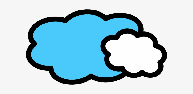 Clouds Blue And White Svg Clip Arts 600 X 323 Px, transparent png #1107964