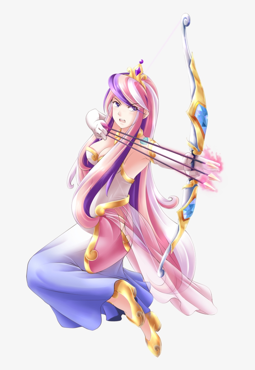 Princess Mi Amore Cadenza - My Little Pony Anime Princess Cadance, transparent png #1108184