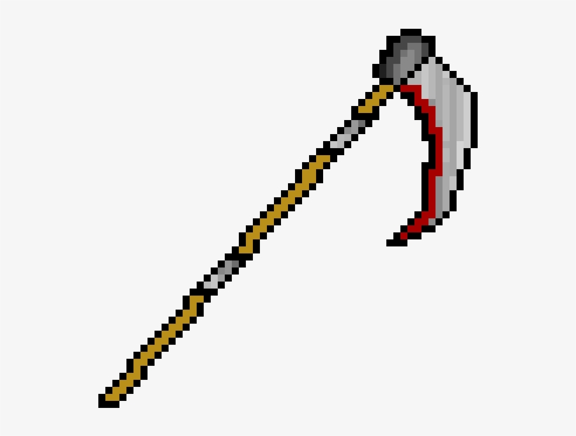 Death Scythe - Pixel Art, transparent png #1108246